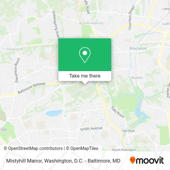 Mistyhill Manor map