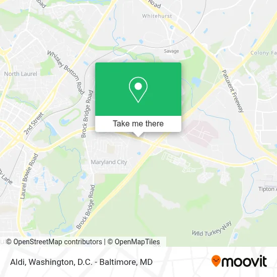 Aldi map