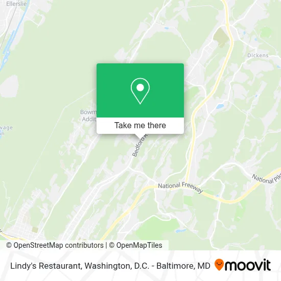 Lindy's Restaurant map