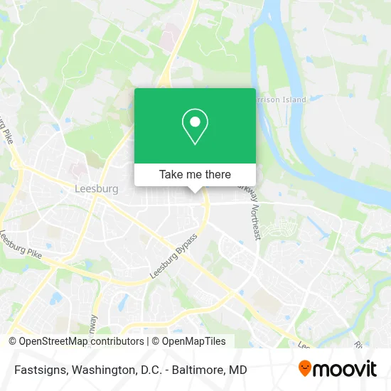 Fastsigns map