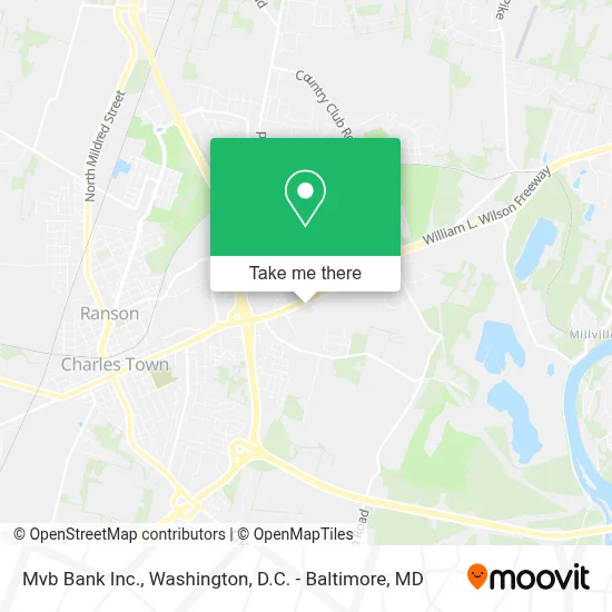Mvb Bank Inc. map
