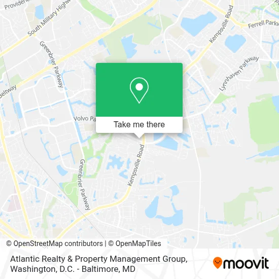 Atlantic Realty & Property Management Group map