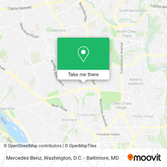 Mercedes-Benz map