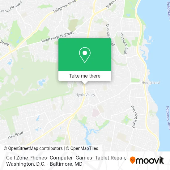 Cell Zone Phones- Computer- Games- Tablet Repair map