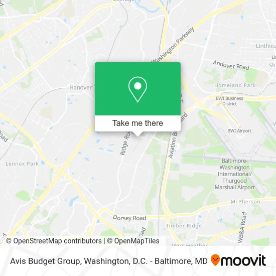 Avis Budget Group map