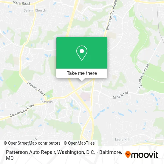 Patterson Auto Repair map