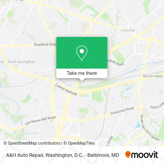 A&H Auto Repair map