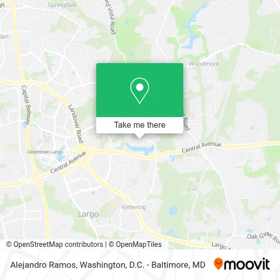 Alejandro Ramos map