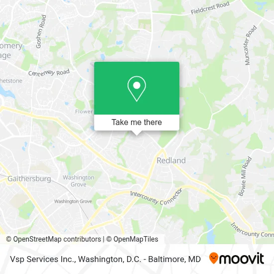 Vsp Services Inc. map