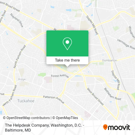 The Helpdesk Company map