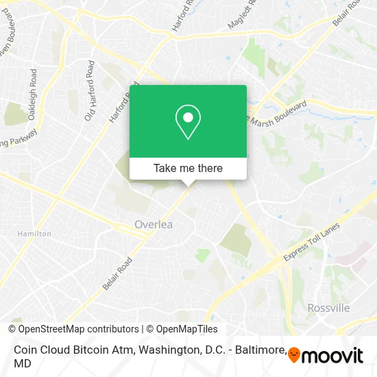 Coin Cloud Bitcoin Atm map