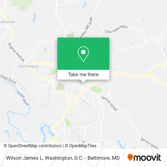 Wilson James L map