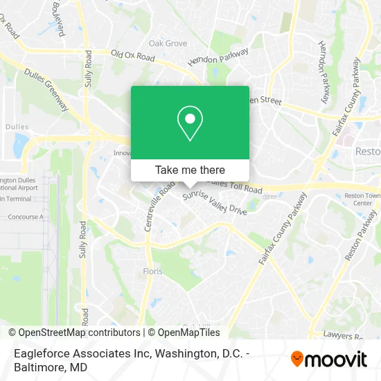 Eagleforce Associates Inc map