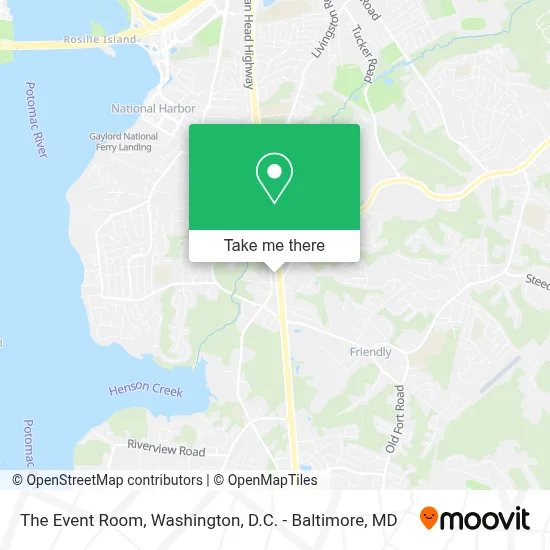 The Event Room map