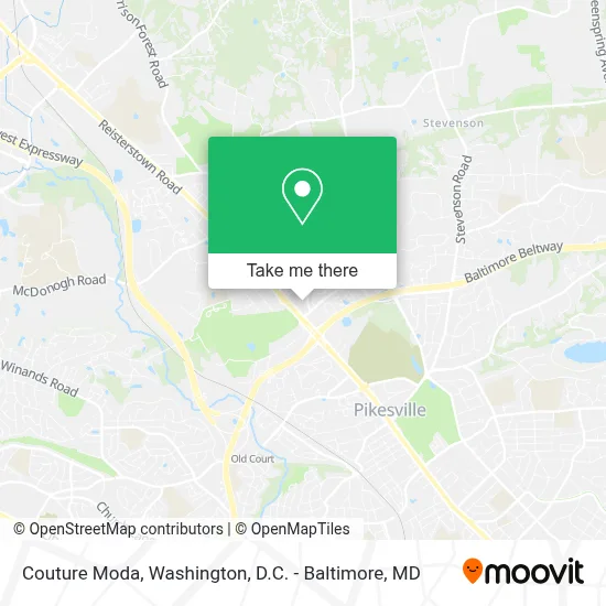 Couture Moda map