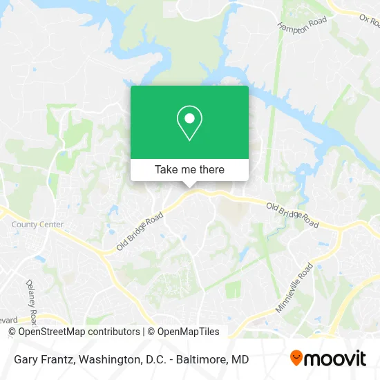 Gary Frantz map