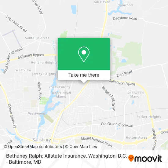 Bethaney Ralph: Allstate Insurance map