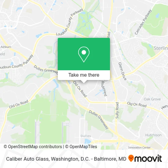 Caliber Auto Glass map