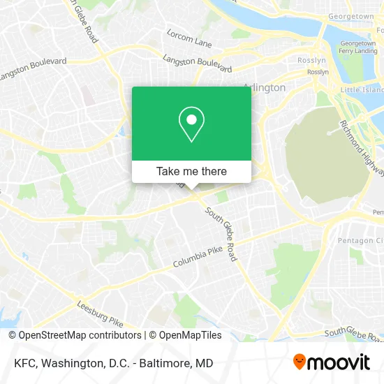 Kfc map