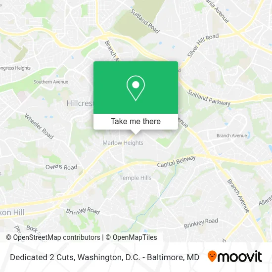 Dedicated 2 Cuts map