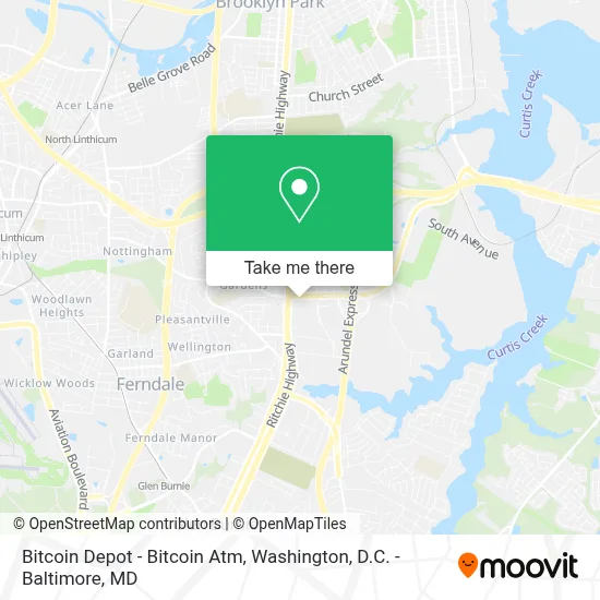 Bitcoin Depot - Bitcoin Atm map