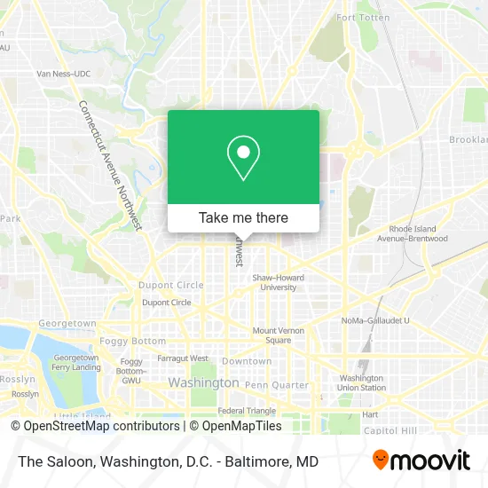 The Saloon map
