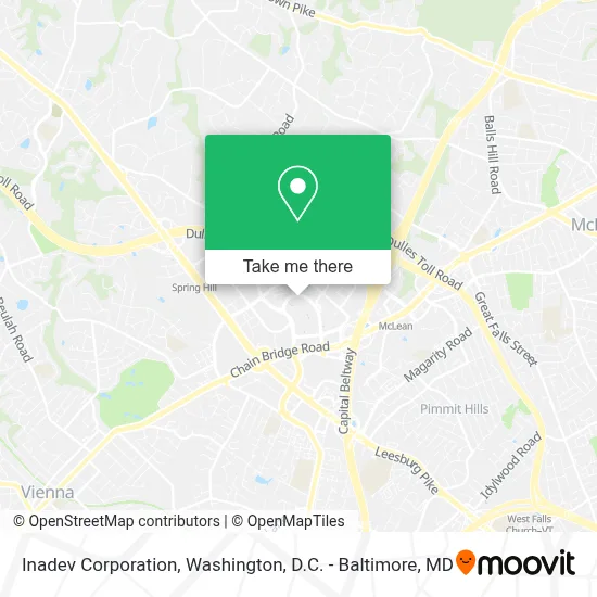 Inadev Corporation map
