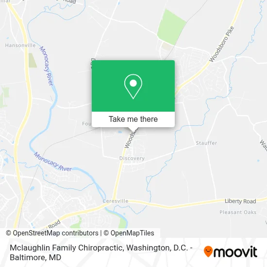 Mclaughlin Family Chiropractic map
