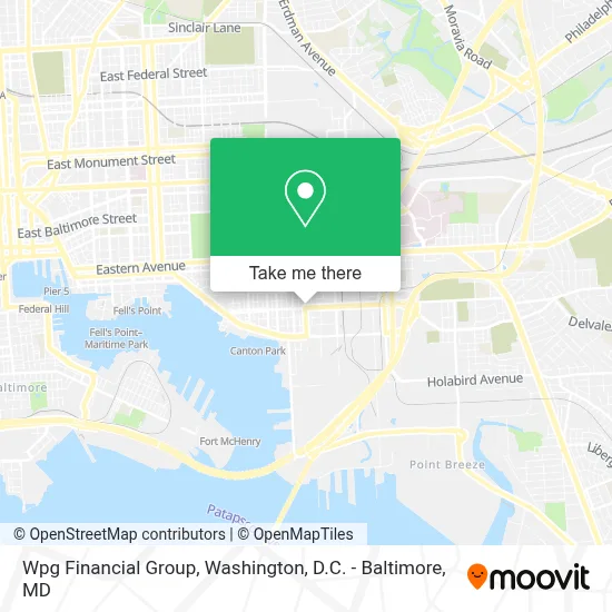 Wpg Financial Group map