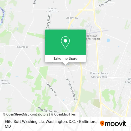 Elite Soft Washing Llc map
