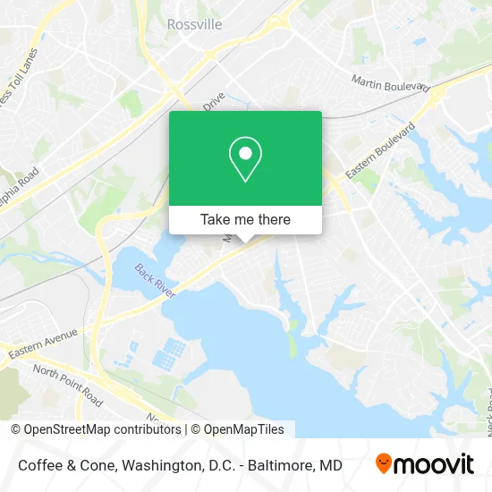 Coffee & Cone map