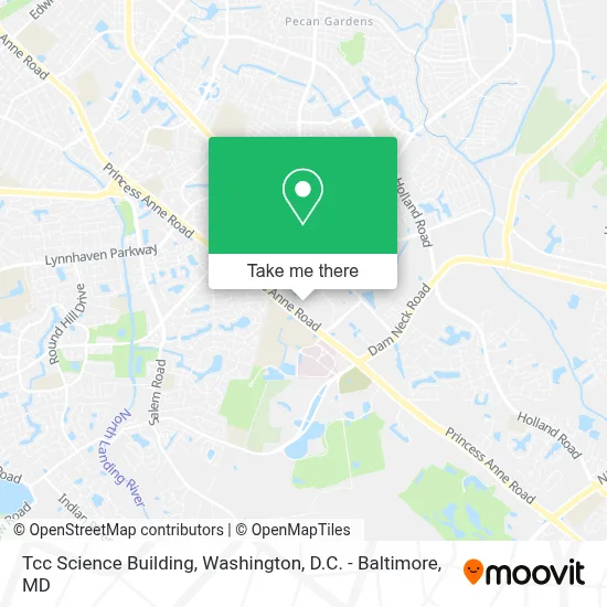 Tcc Science Building map