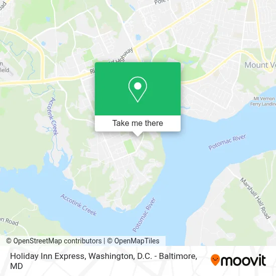Holiday Inn Express map
