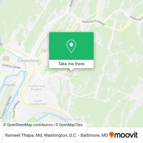 Rameet Thapa, Md map
