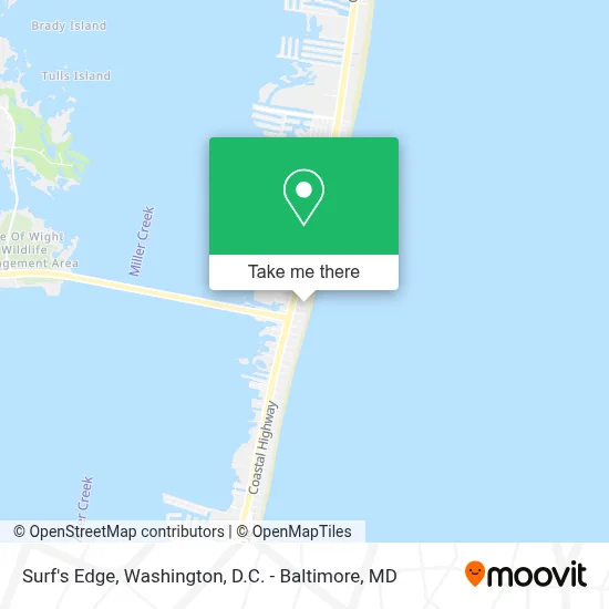 Surf's Edge map