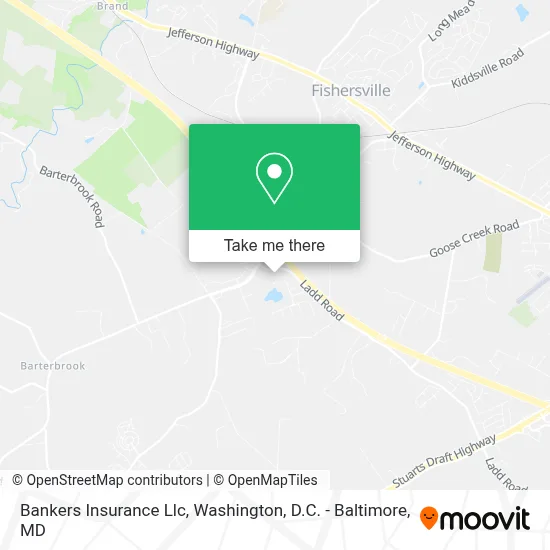 Bankers Insurance Llc map