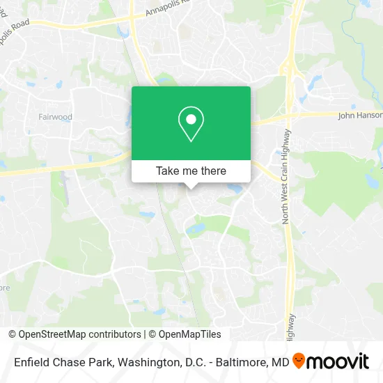 Enfield Chase Park map