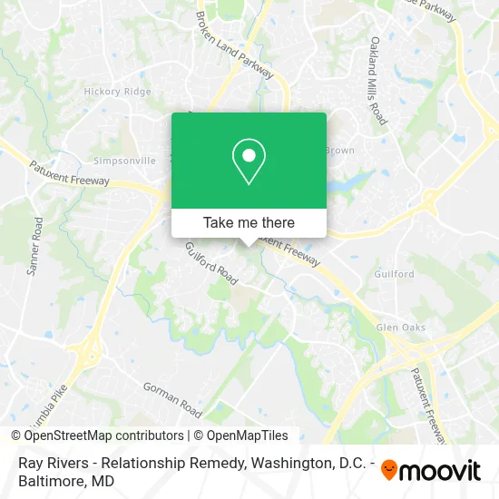 Ray Rivers - Relationship Remedy map