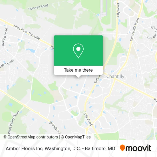 Amber Floors Inc map