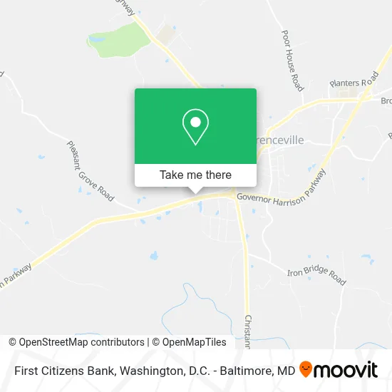First Citizens Bank map