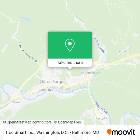 Tree Smart Inc. map