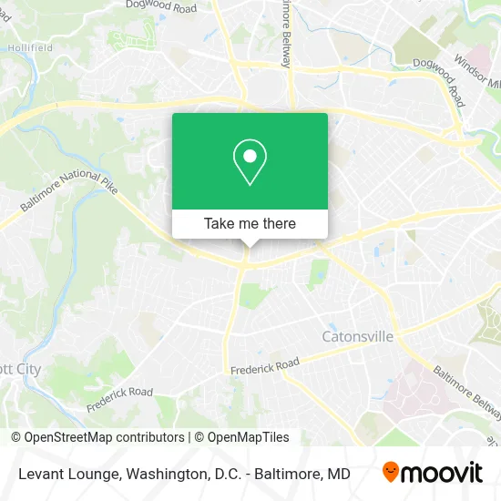 Levant Lounge map
