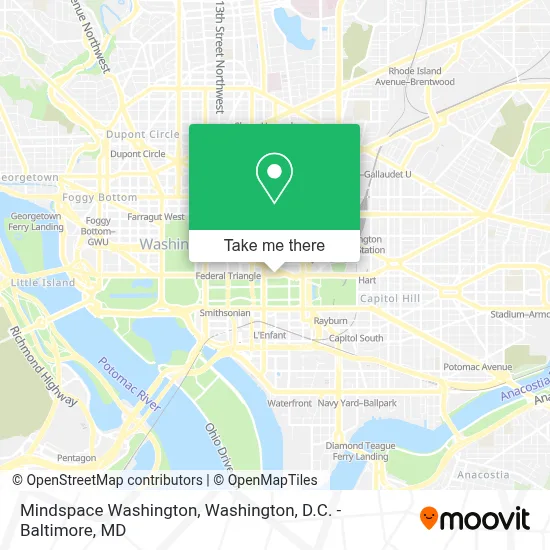 Mindspace Washington map