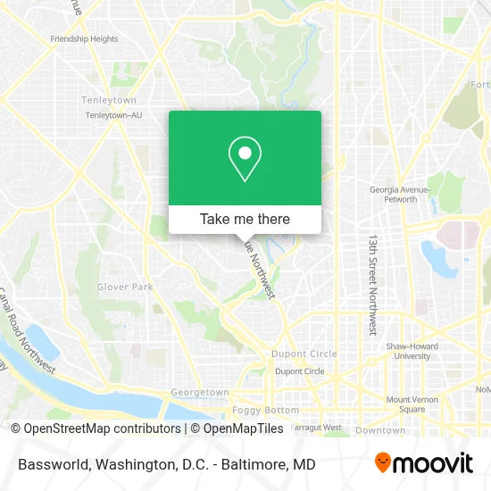 Bassworld map