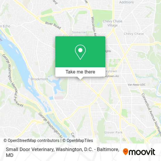 Small Door Veterinary map