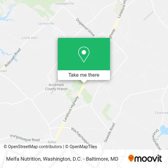 Melfa Nutrition map