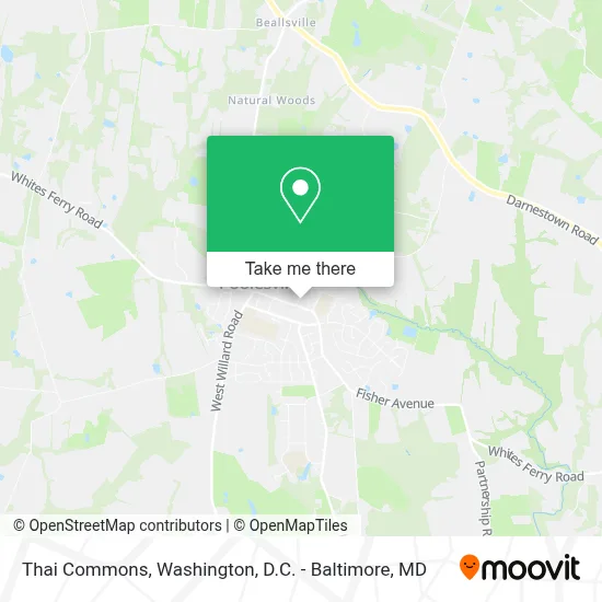Thai Commons map