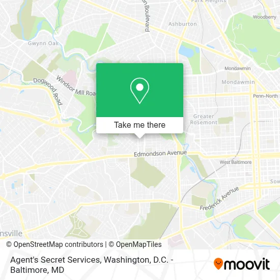 Agent's Secret Services map