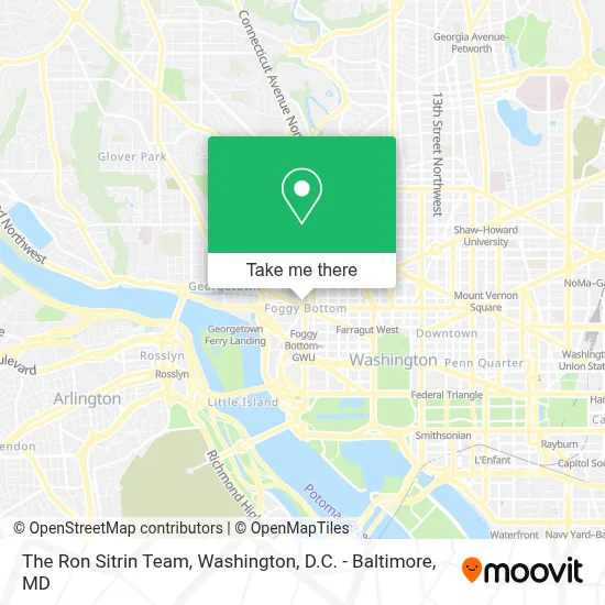 The Ron Sitrin Team map