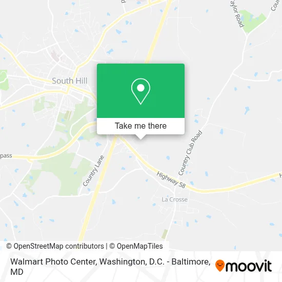 Walmart Photo Center map